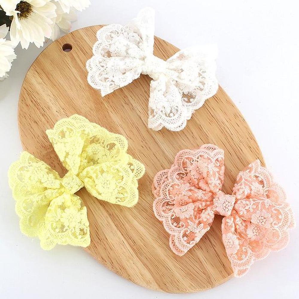 Wendy Lace Ribbon Clip Hairpin (6411327)