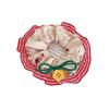 Children's sweet lace large intestine Hair ring girls New style Tie ball Hair Rope High-end Hair Accessories