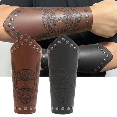 Men Wristband Cosplay Totems Wrist Cuffs Bracer Gauntlet Cosplay Industrial Age Cosplay for Costume Photo Props