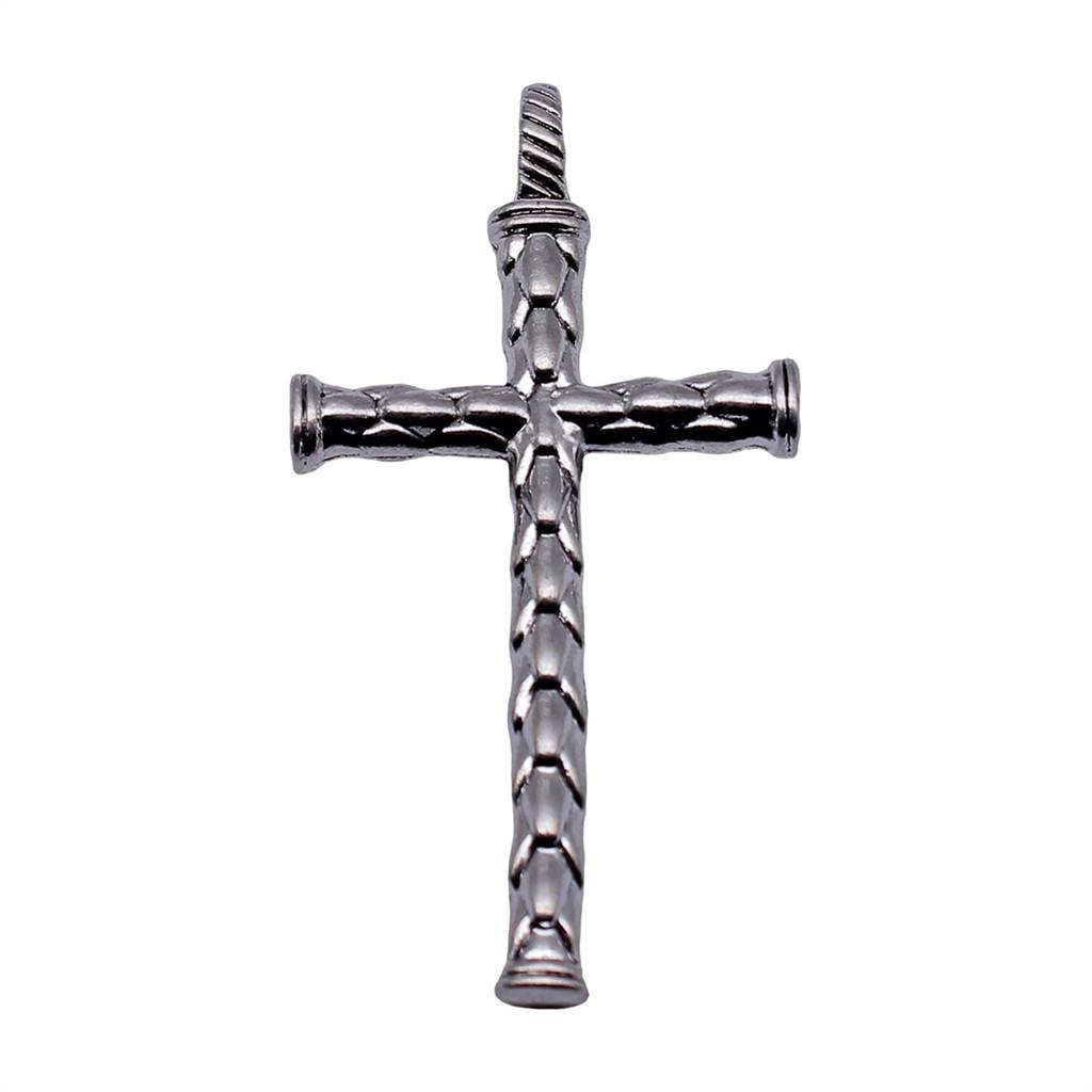 Hollow Cross Charms Multi Color Alloy Pendants For Gothic Christian Jewelry Accessories