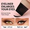 Rotating Winged Eyeliner Stamp Pen, Dual-Head Design for Precise Cat Eye & Winged Liner, Waterproof Smudge-Proof Formula, Quick-Drying Makeup