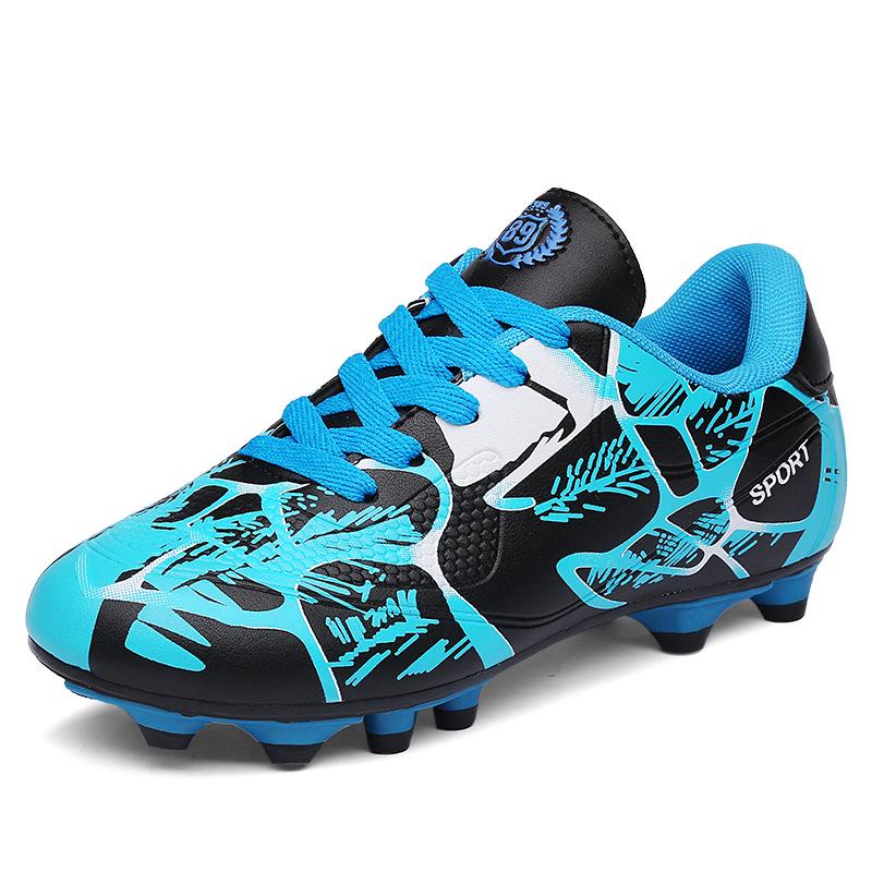 New Parent-child Football Shoes Children Children Artificial Turf Tf Broken Nails Artificial Turf Training Shoes Women