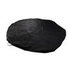 10ft Swimming Pool Cover Round Shape Oxford Cloth Dustproof Black Winter Pool Cover for Barbecue Grill