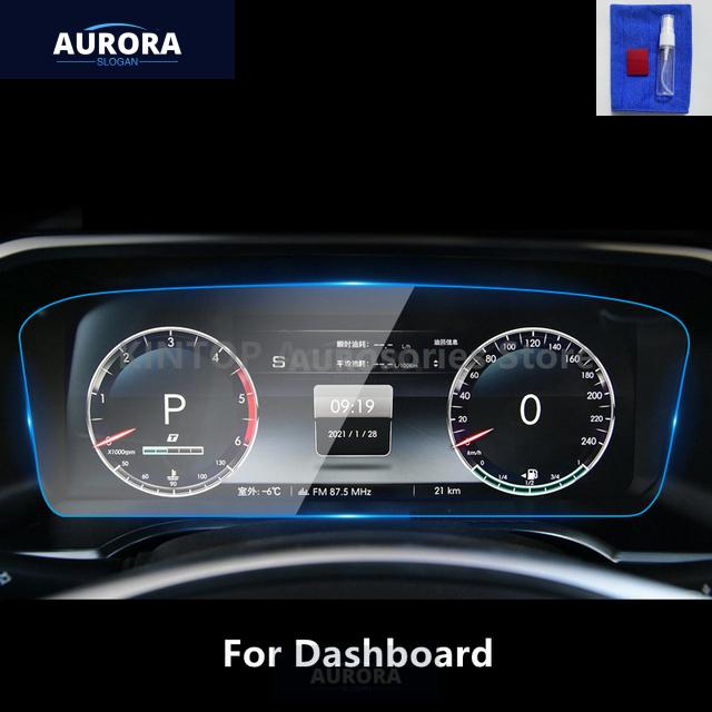 

For BAIC MOTOR BEIJING BJ40 18-23 Dashboard,Navigation Screen Transparent TPU Protective Film Anti-scratch Film Accessory Refit For Dashboard