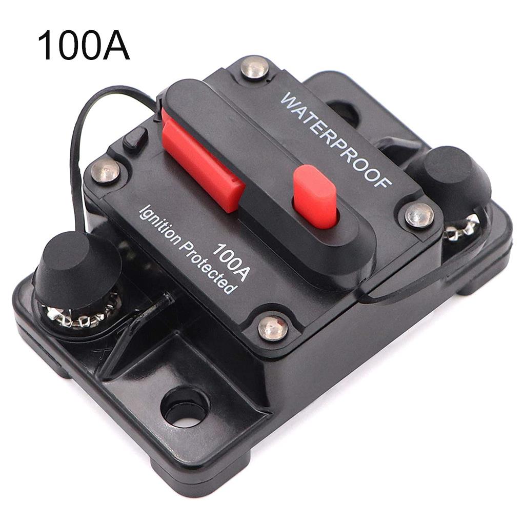 30A 40A 50A 60A 70A 80A 100A 120A 150A 200A 250A 300A AMP jistič Reset pojistky 12-48V DC Auto Loď Auto Vodotěsné