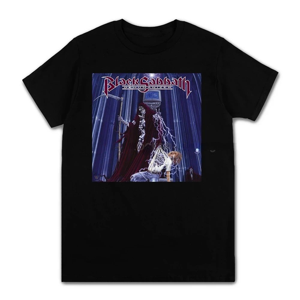 Black Metal Rock Band T Shirt Black Sabbath Men Women Black Oversized Short Sleeve Plus Size T Shirt Unisex Streetwear Clothing