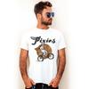 Pixies Offizielles T-Shirt Jersey Original Erwachsenen Weiß Rock T-Shirt