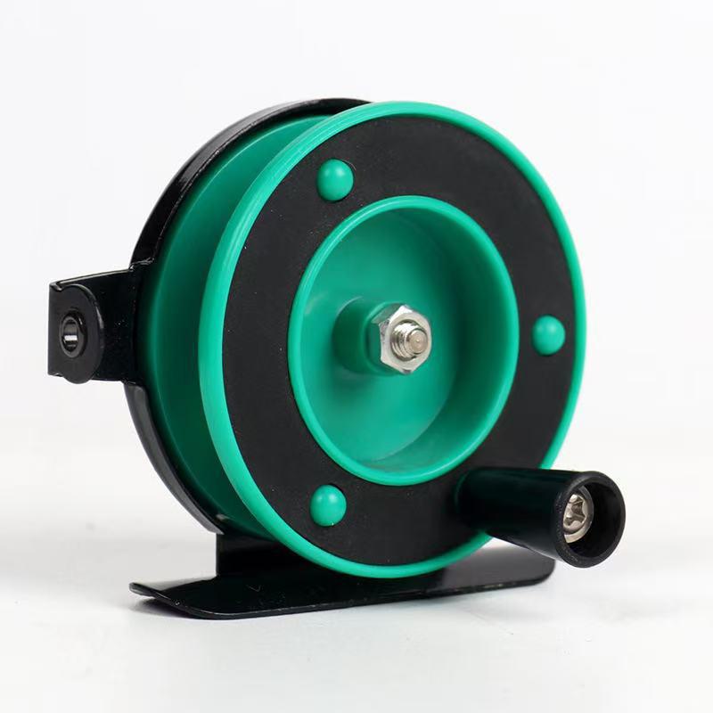 

Мини-барабанное колесо - полностью металлическая микрокатушка для подледной рыбалки зимой, для морского заброса, ловли с плота, ловли в заглубленной воде. Идеально подходит для морских удилищ. Ice fishing reel