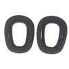 2pcs Replacement Ear Pads Professional Noise Insulation Breathable Cotton Linen Fabric Memory Foam Soft Comfortable Ear