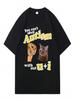 I Can't Spell Autism Without You And Me Oversized Hip Hop Men Women T Shirt Funny Cat Memes Cute Loose Short Sleeve Tshirts