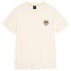 OKSTAR Shiba Inu Embroidered Patch Short Sleeve T-Shirt (Type B)