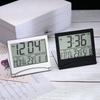 Folding Minimalist Travel Alarm Clock with Date & Temperature Display