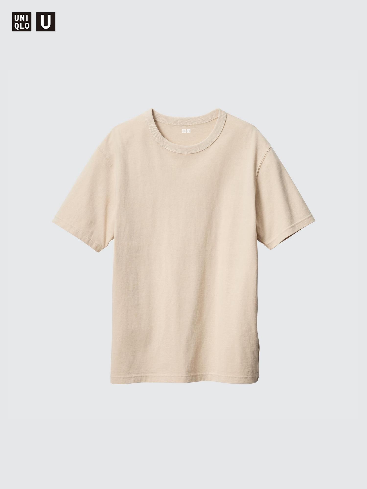 

Футболка Uniqlo Japan с круглым вырезом и коротким рукавом 30 NATURAL/M