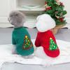Dog Clothing Cartoon Pet Jacket Garment Kitten Puppy Warm Jacket New Winter Sweaters New Year Pets Apparel Supplies Christmas
