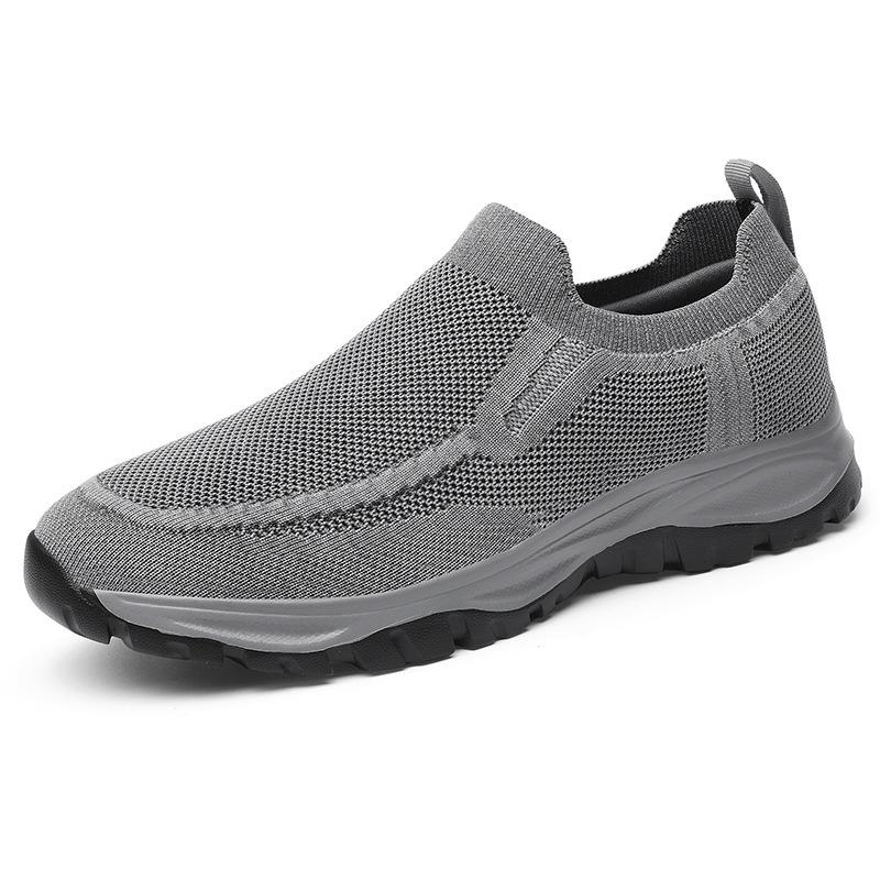 Couple shoes large size new fashion washed fly woven trend shipping shoes