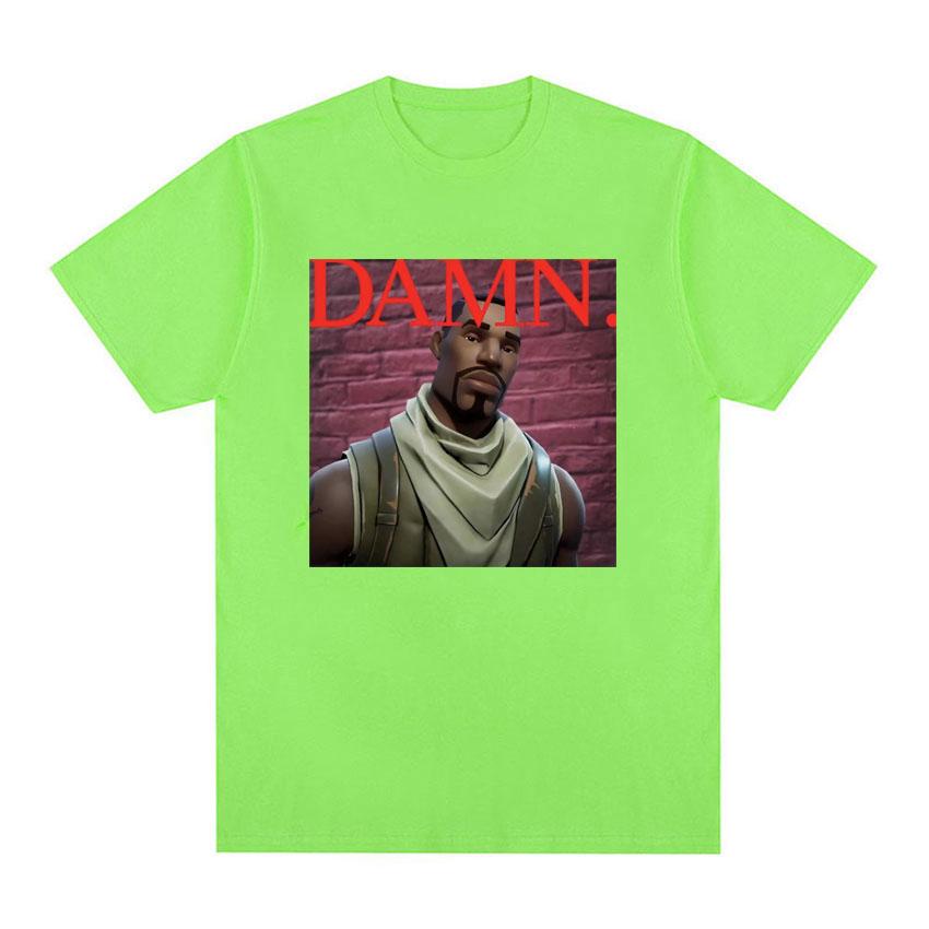 Kendrick Lamar Spitfire T Shirt Damn Album Funny Meme Graphic Tshirt for Unisex Clothing Vintage Cotton Short Sleeve Tshirts Tops