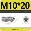304 Stainless Steel Internal Hex Set Screw | Headless Grub Screw M2-M16