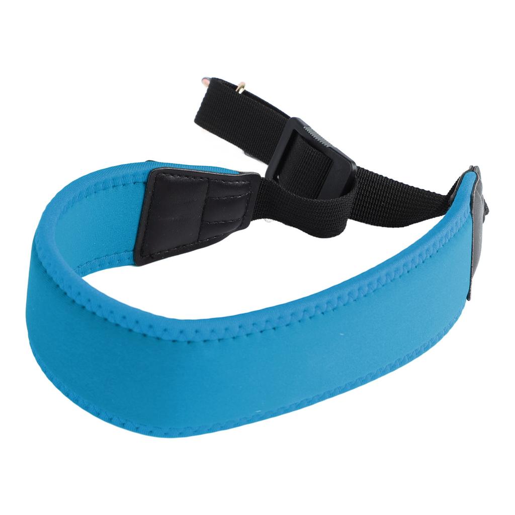 Sax Shoulder Strap Length Adjustable Comfortable Saxophone Single Shoulder Harness Replacement Blue