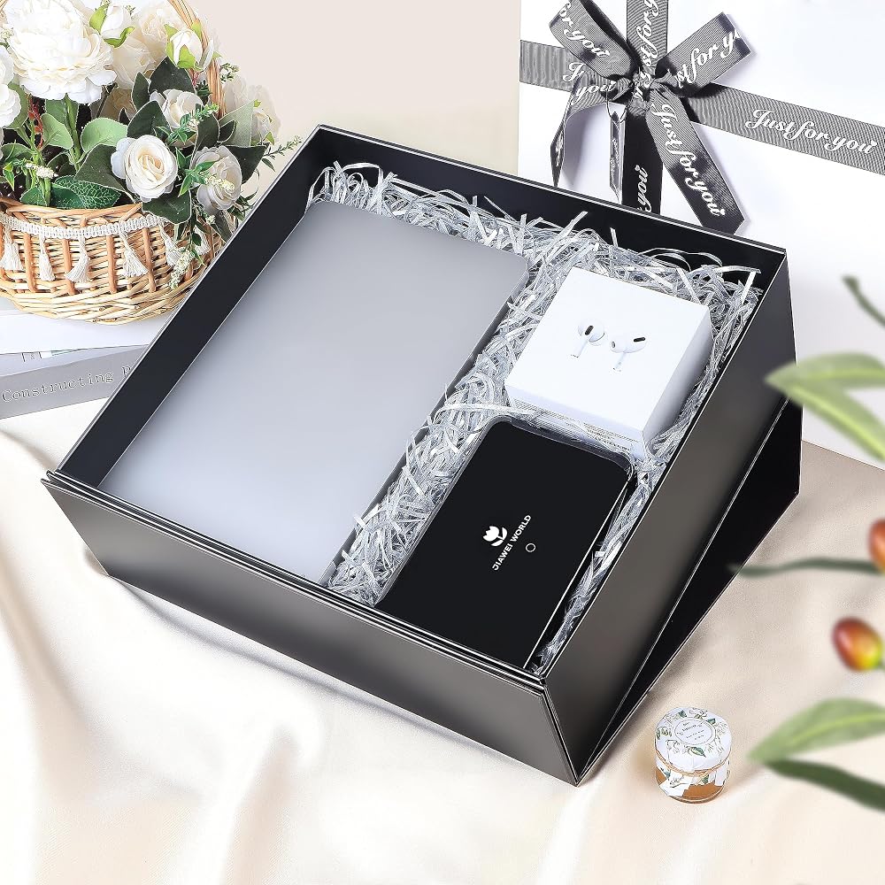JiaWei Gift Box 385 x 35 x 128cm, Magnetic Closure with Lid, Luxury Gift Box, Wedding, Foldable