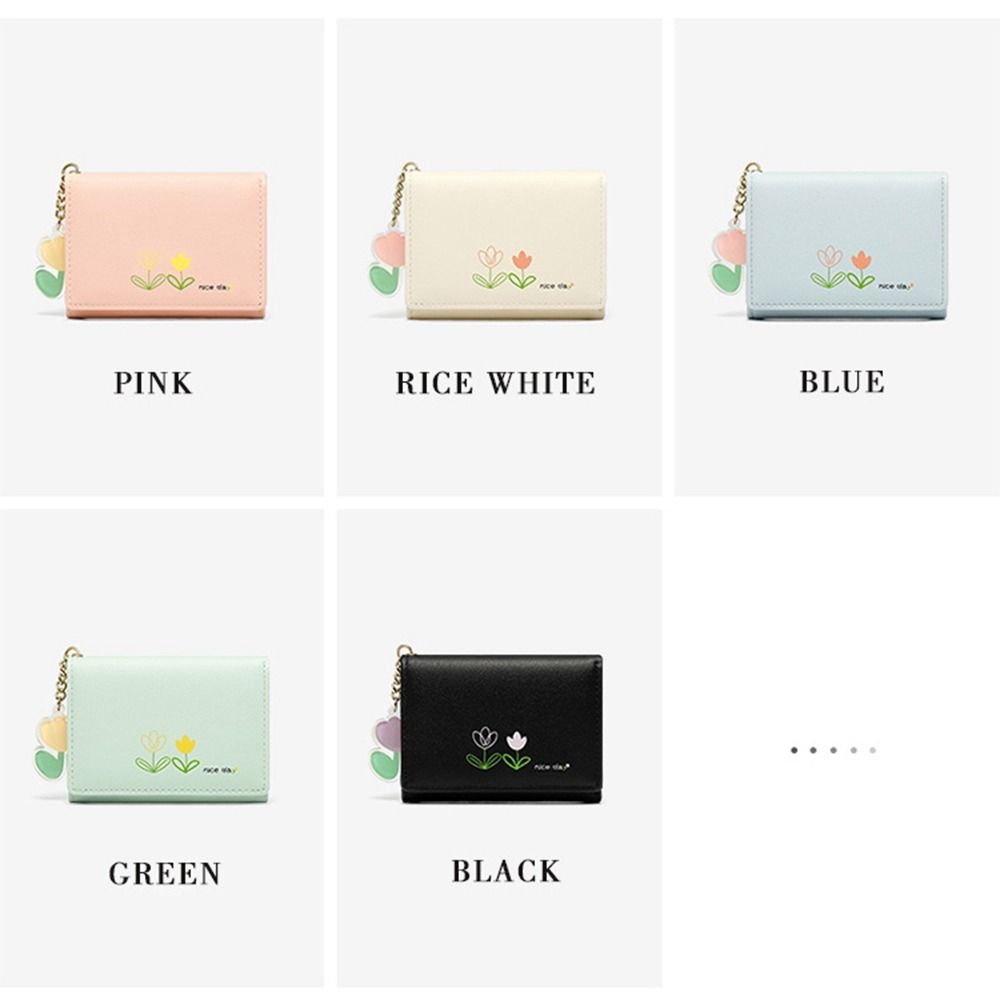 Multi Card Pockets Folded Bag Clutch Bag Women Wallet Short Coin Purse Credit Card Clip Card Holder