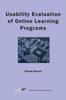 The Usability Evaluation of Online Learning Programs Book