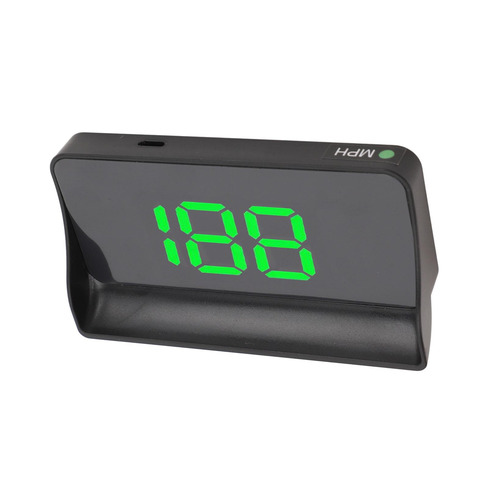 

Автомобильный HUD-дисплей с автоматическим включением и выключением, легко читаемый светоотражающий цифровой HUD-дисплей скорости для грузовиков и автобусов