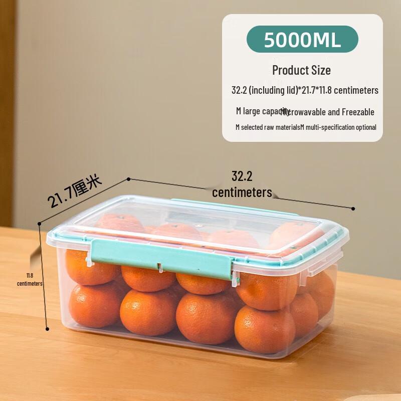 Xitianlong 5L Versiegelter Kunststoff-Lebensmittelaufbewahrungsbehälter