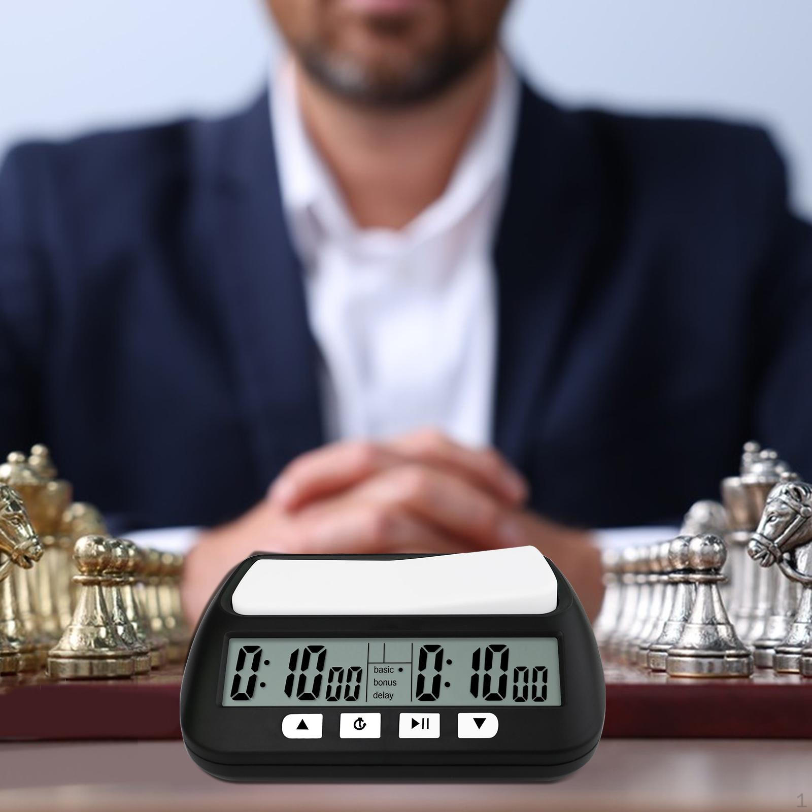 

Розширений шаховий таймер для змагальної гри