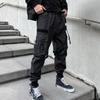 Pantalon Cargo Multi-poches Mode Homme Y2K Outdoor Techwear Pantalon Cheville Style Punk Décontracté Pantalon Parachutiste Grande Taille