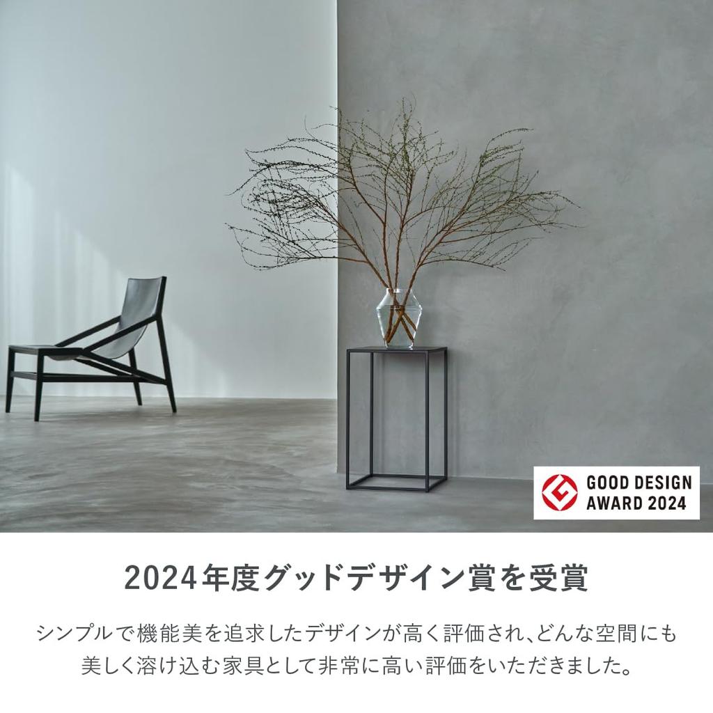 KUROSHIRO Coat Stand L Black Width 30 x Depth 30 x Height 145cm (1 Tier) ABSS-B-30