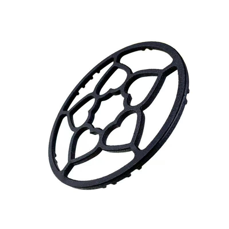 Universal Cast Iron Heart Shaped Non Slip Gas Stove Stand Small Durable Affordable Kitchen Support