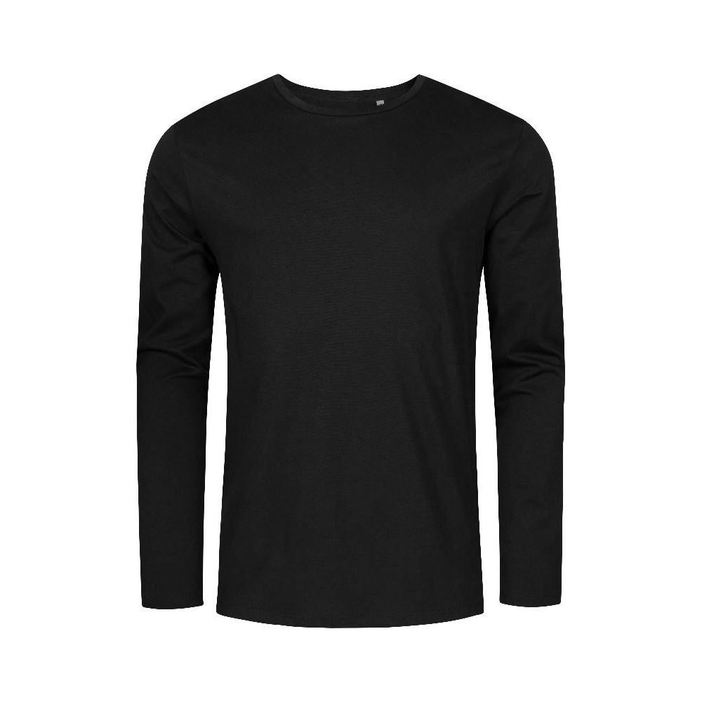 Promodoro Mens Round Neck Long-Sleeved T-Shirt