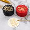 100Pieces Christmas Elegant Gift Tags with Tie Strings Hole Attached Tags
