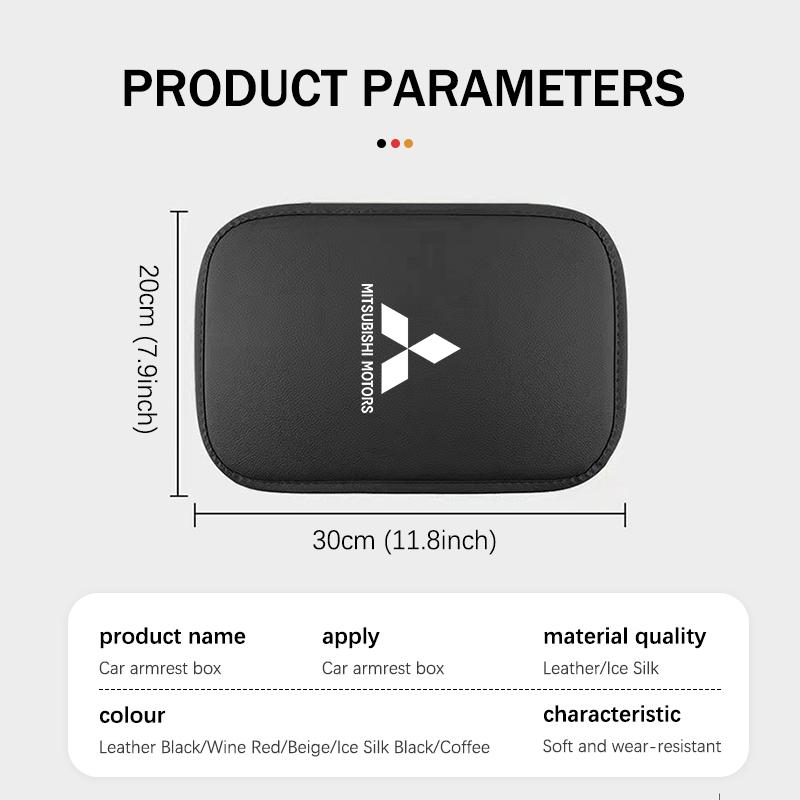 Auto Interieur Accessoires Armsteun Box Hoogte Verhogingskussen Voor Mitsubishi Outlander Pajero Sport Lancer EX ASX L200 Eclipse