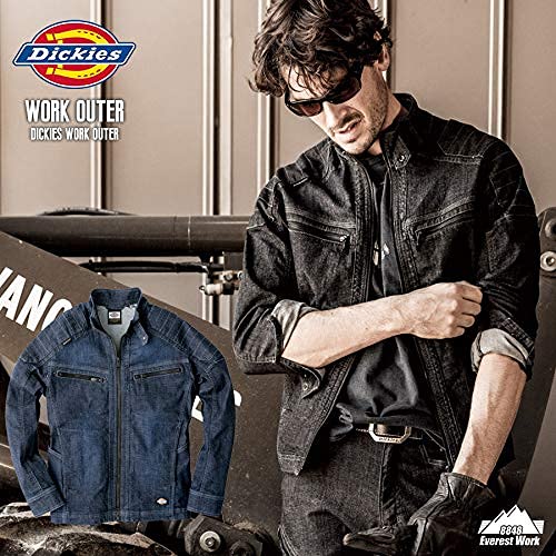 Dickies Stretch Denim Jacket, Indigo, D-1430, L