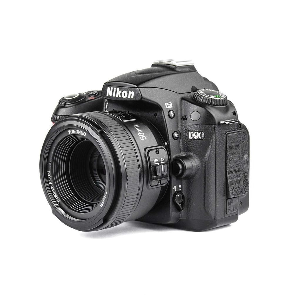 Yongnuo YN EF 50mm AF Prime Lens for Large Aperture Compatible with and More f/1.8 Nikon, Autofocus, D800, D300, D300S, D700, D600, D5000, D5100,