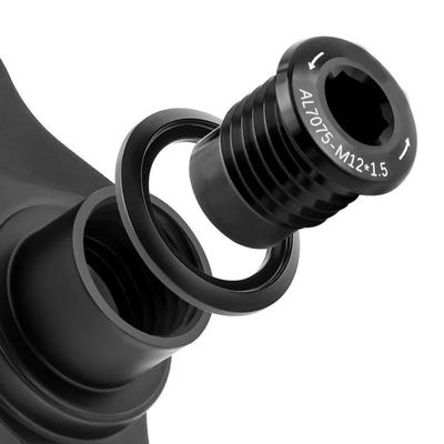 High Strength Derailleur Hanger Bike Tail Hook Adaptor M12x1.0 M12x1.5 for Rear Gear Shifting Performances Improvement