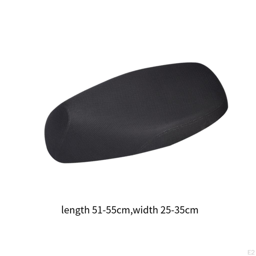 Bike Seat Cover Heat Insulation E Guard with Elastic Strap Comfortable for Travel Outdoor
