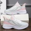 Fashion 2025 Summer Women's Mesh Shoes Lightweight Sneakers Breathable Thick Sole Comfortable Casual Shoes Zapatos De Mujer Chaussure