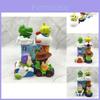 Toy Story Montanha Russa das Nuvens Figuras Buzz Woody Pvc Caixa Surpresa Modelos Colecionáveis 5.5-6cm