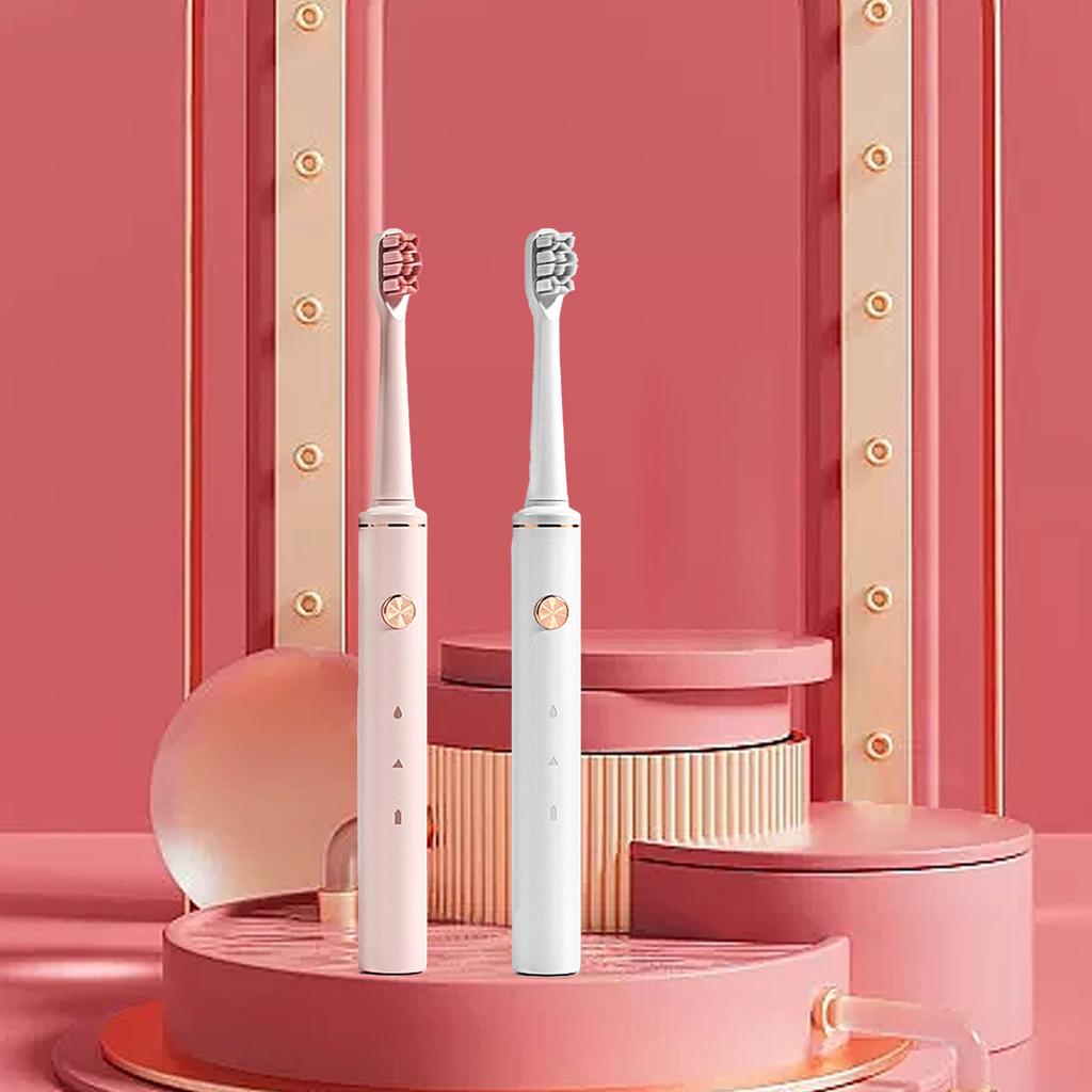 Electric Power Toothbrush USB Charging Soft   Adult Toothbrush Teeth Cleaning Brush 2 Gears Adjustment