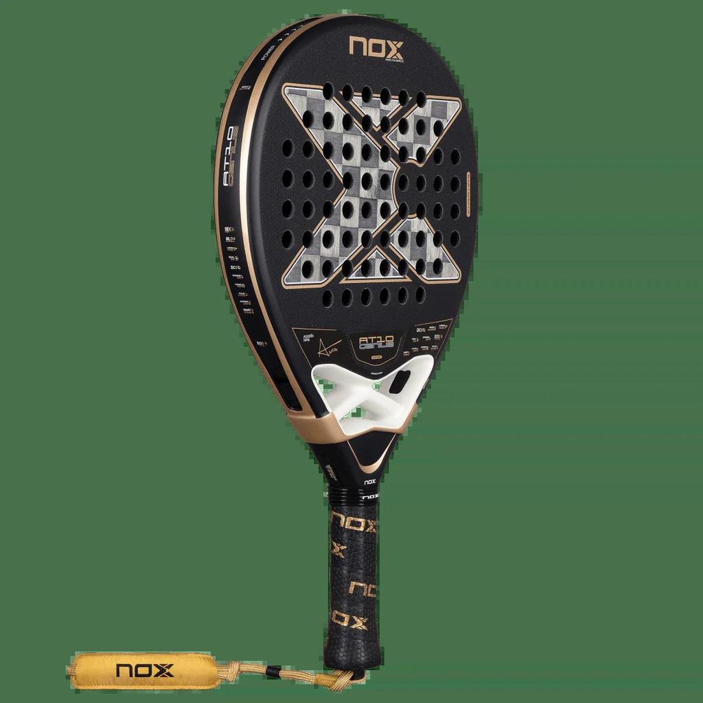 Nox AT10 Genius 18K Alum padel racket 100% carbon fibre unisex