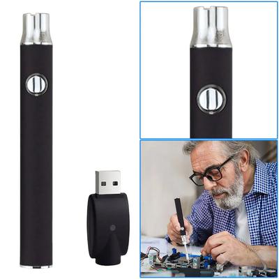 Portable Electric Soldering Iron Pen 350/650/1100mAh Battery Welding Tool Kit 510 Thread Heat Tips Electronic Welding Repair Too