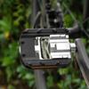 Folding Bike Pedals with Reflective Strips Universal Non-Slip Cycling Pedals