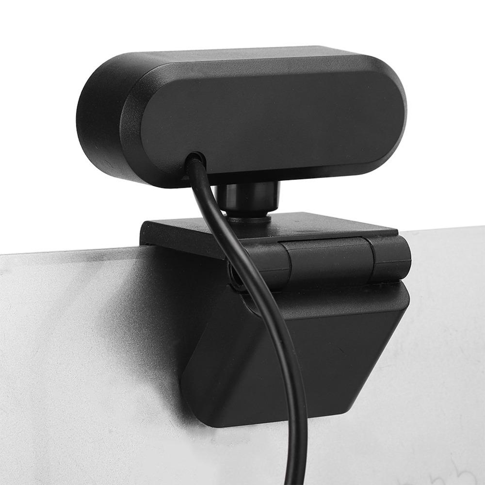 NoDrive 1080P Resolution Computer Camera Built-in Microphone Plug and Play Web Camera 360° Rotation USB Webcam Streaming
