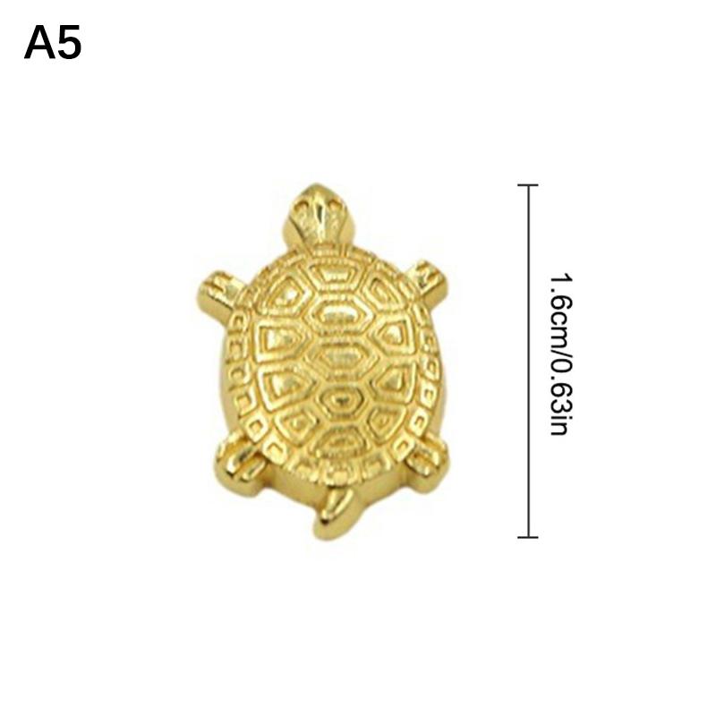 Lucky Wealth Turtle Amulet Fengshui Lucky Turtle Wallet Charm Money-Biting Turtle Ornaments Decor Auspicious Turtle Statue