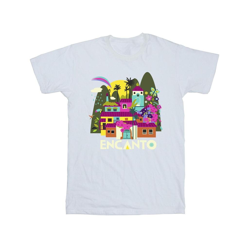 Disney Mens Encanto Many Houses T-Shirt
