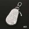 Universal Diamond Car Key Holder Storage Case Luxury Crystal Keychains Key Cover Bag Wallet for BMW Lada Benz Keychain