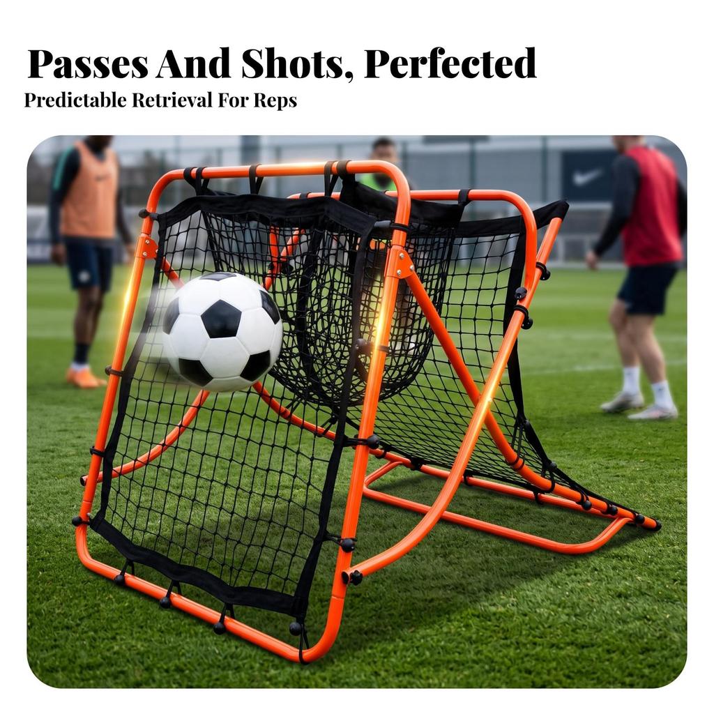 Soccer Rebounder Sturdy Rebound Net Lightweight for Backyard, Coaches