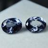 Natural Color Change Alexandrite Loose Gemstone 16 Ct Oval Shape Pair for Jewelry Making and Crafts